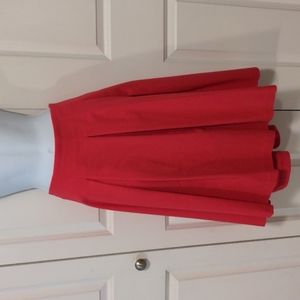 Lane Bryant, hot pink pleated skirt, size 20.